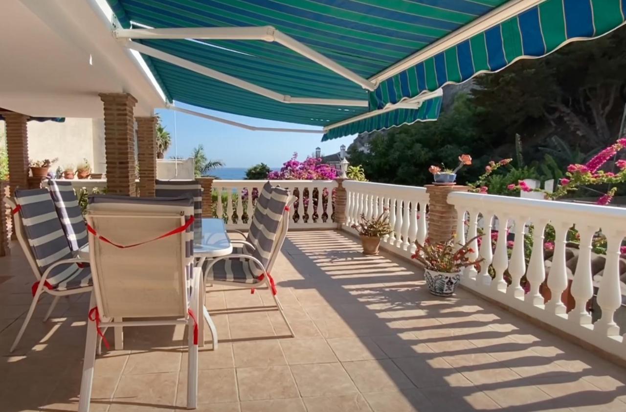阿尔姆尼卡Espectacular Casa En La Playa Con Piscina Privada别墅 外观 照片